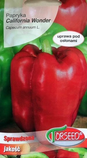 Paprika saldā California Wonder 0.5 g Torseed